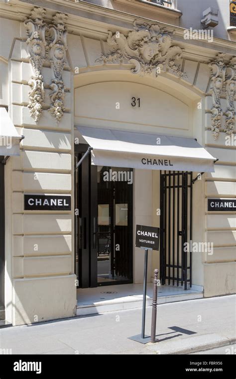 chanel boutique paris address|original chanel store in paris.